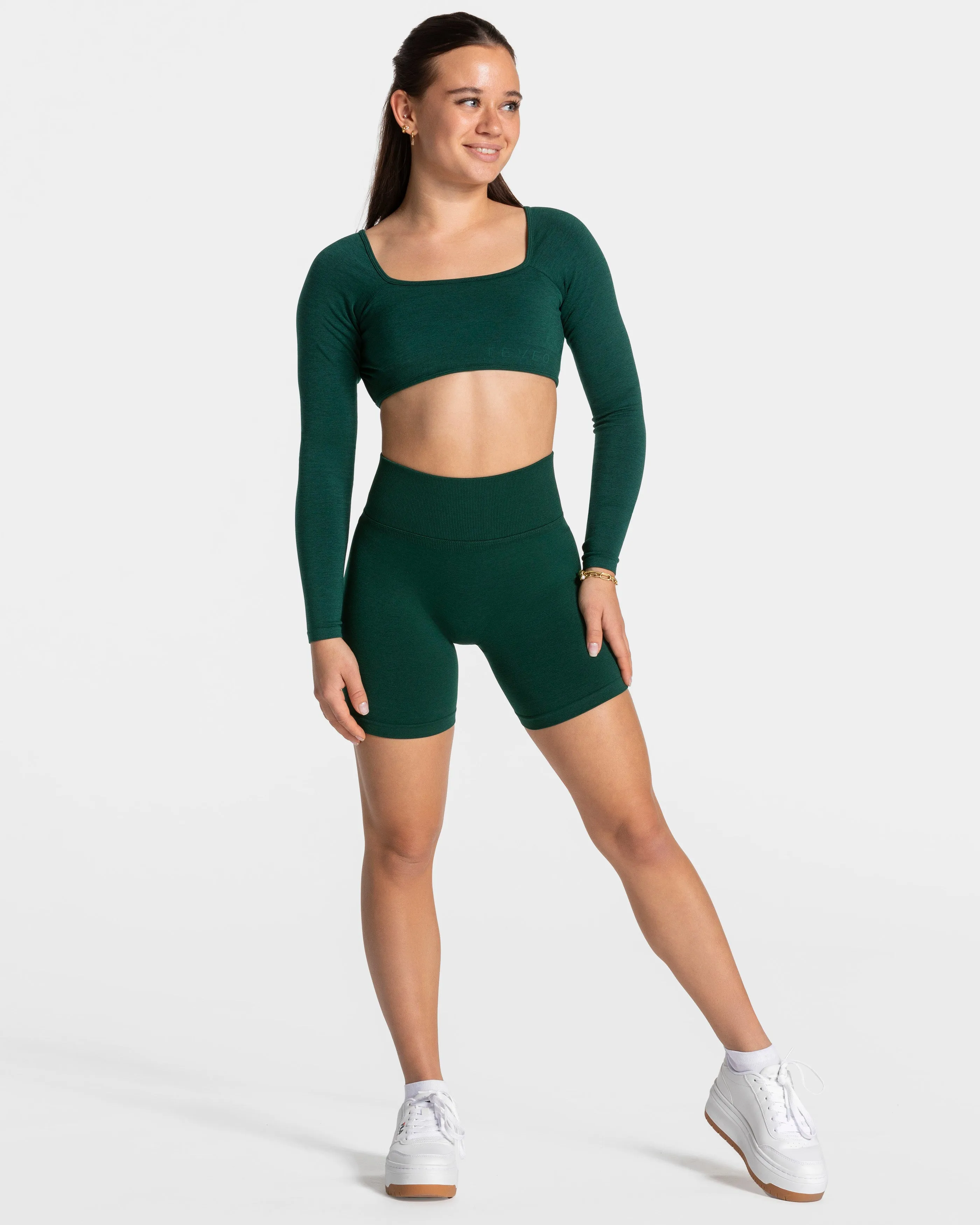 Femme Sculpt Scrunch Short "Dunkelgrün"