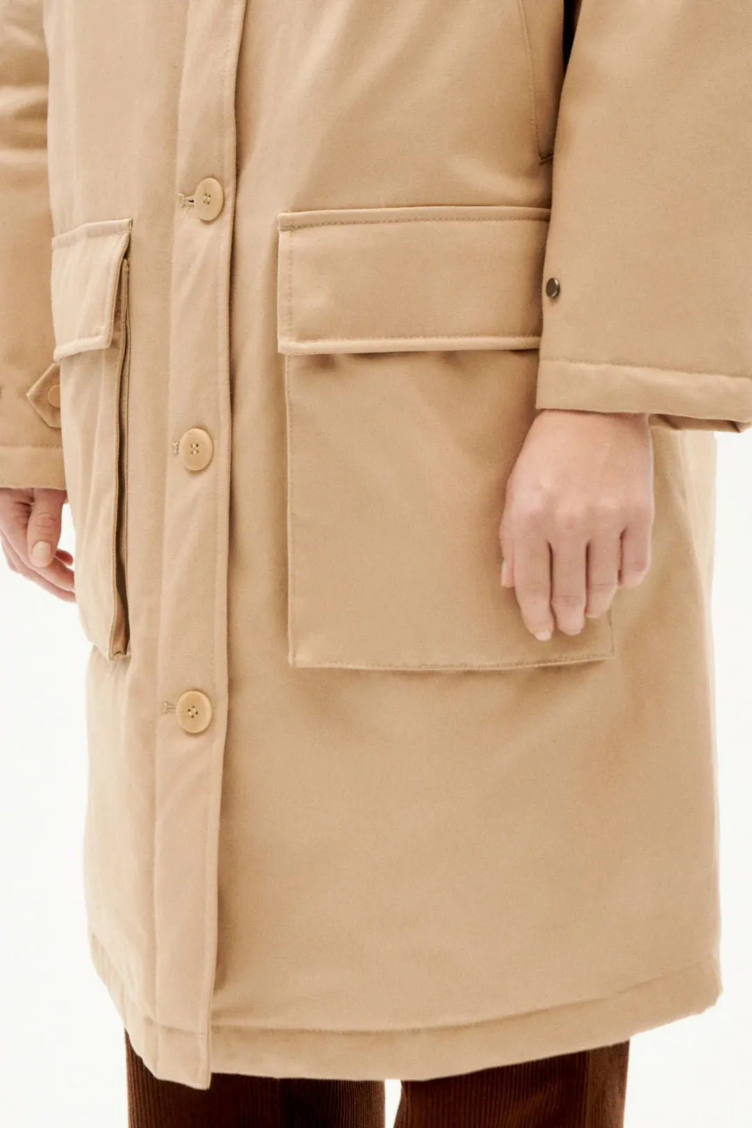 Filomena Coat Cream