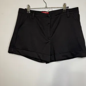Fiorucci Black High-Rise Tailored Shorts Size IT 44 / US 30 | Made in Italy