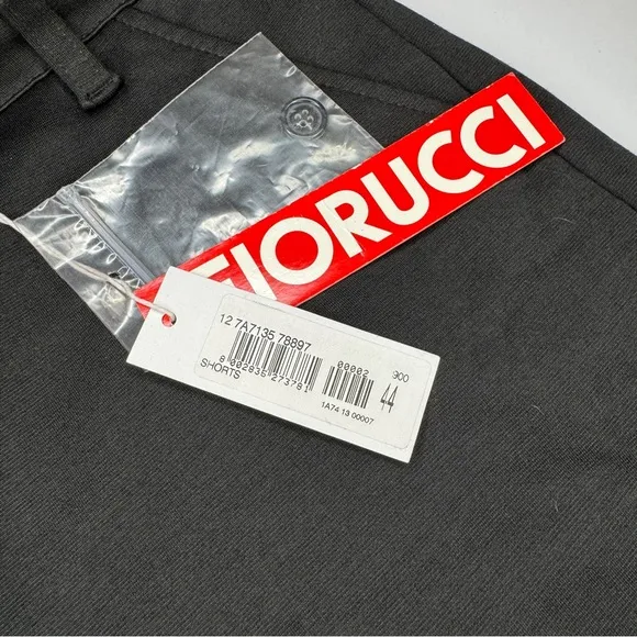 Fiorucci Black High-Rise Tailored Shorts Size IT 44 / US 30 | Made in Italy