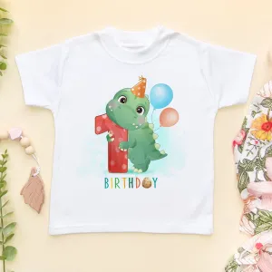 First Birthday Dino T Shirt
