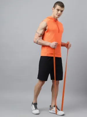 Fitkin men self design hooded tshirt