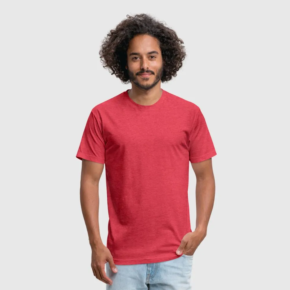 Fitted Cotton/Poly T-Shirt by Next Level (Personalize)