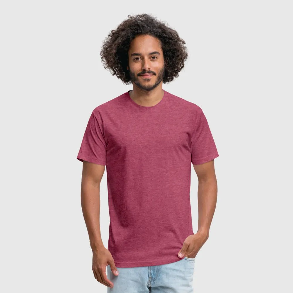 Fitted Cotton/Poly T-Shirt by Next Level (Personalize)