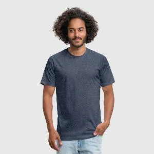 Fitted Cotton/Poly T-Shirt by Next Level (Personalize)