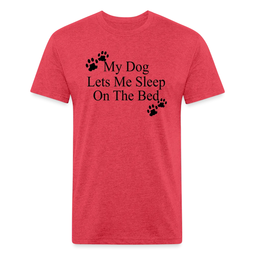 Fitted Cotton/Poly T-Shirt by Next Level