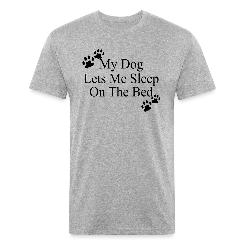 Fitted Cotton/Poly T-Shirt by Next Level
