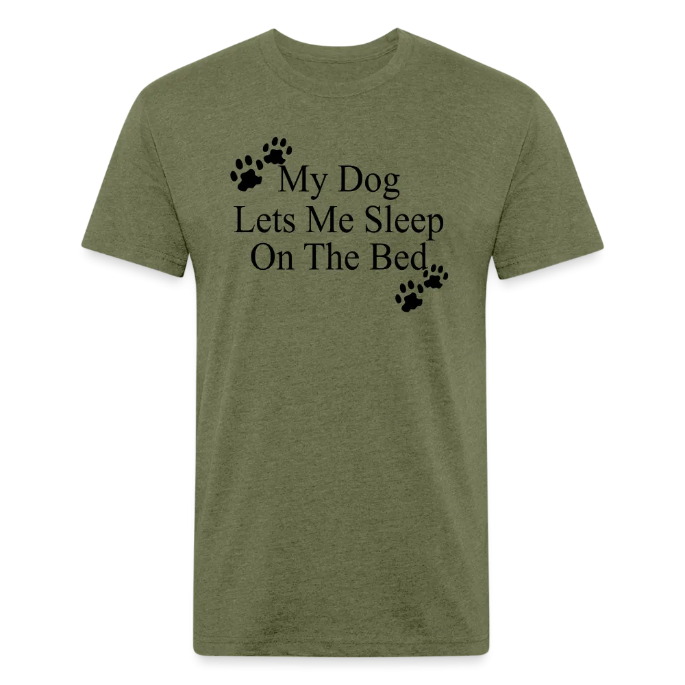 Fitted Cotton/Poly T-Shirt by Next Level