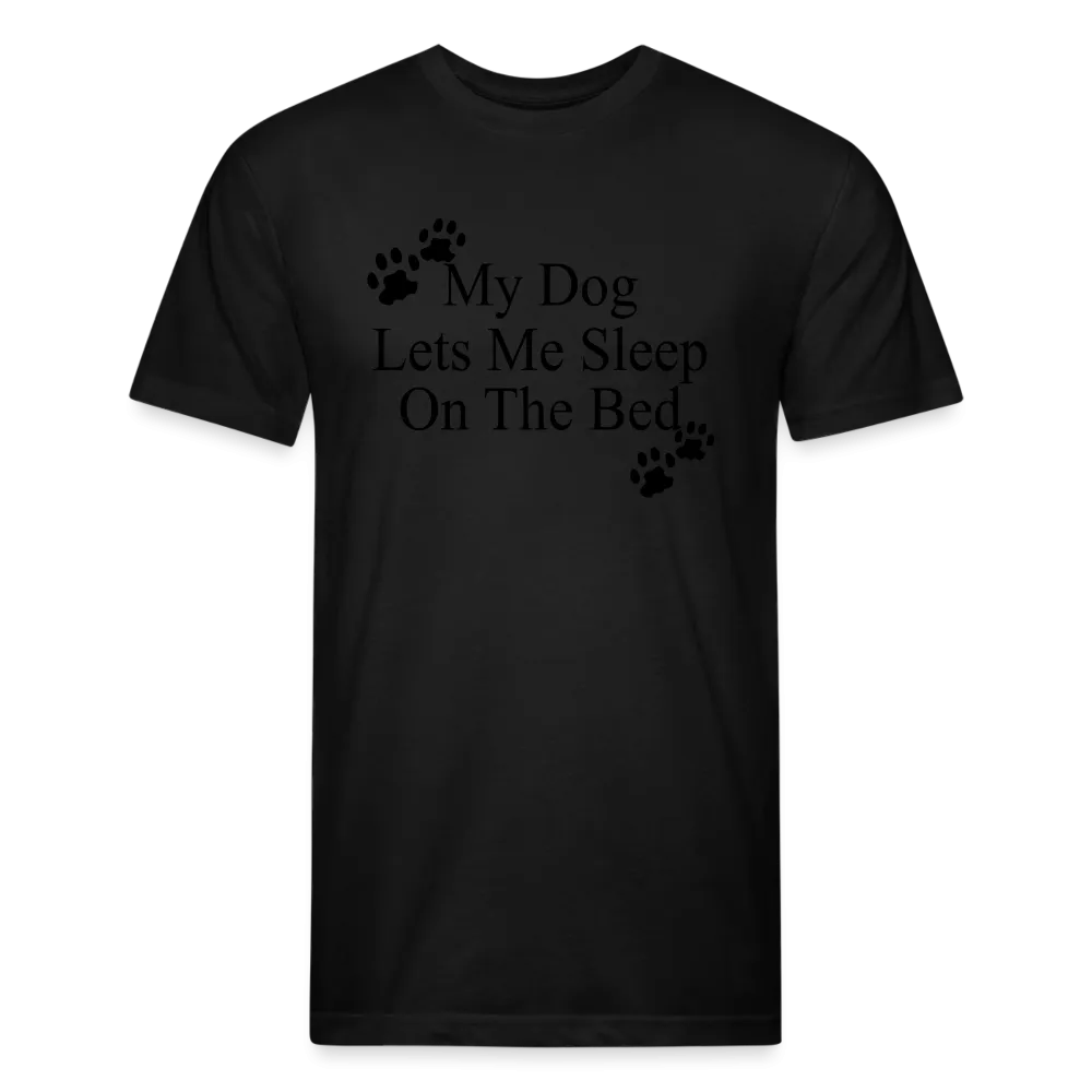 Fitted Cotton/Poly T-Shirt by Next Level