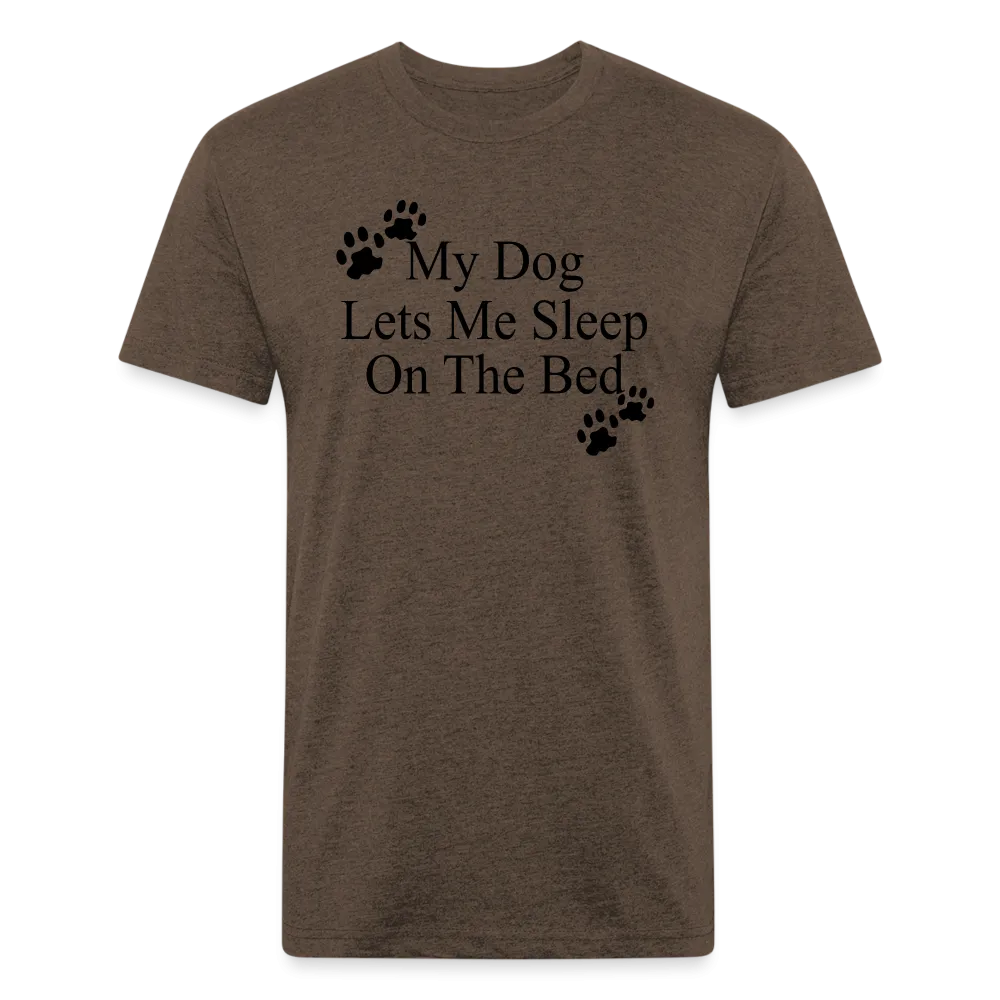 Fitted Cotton/Poly T-Shirt by Next Level