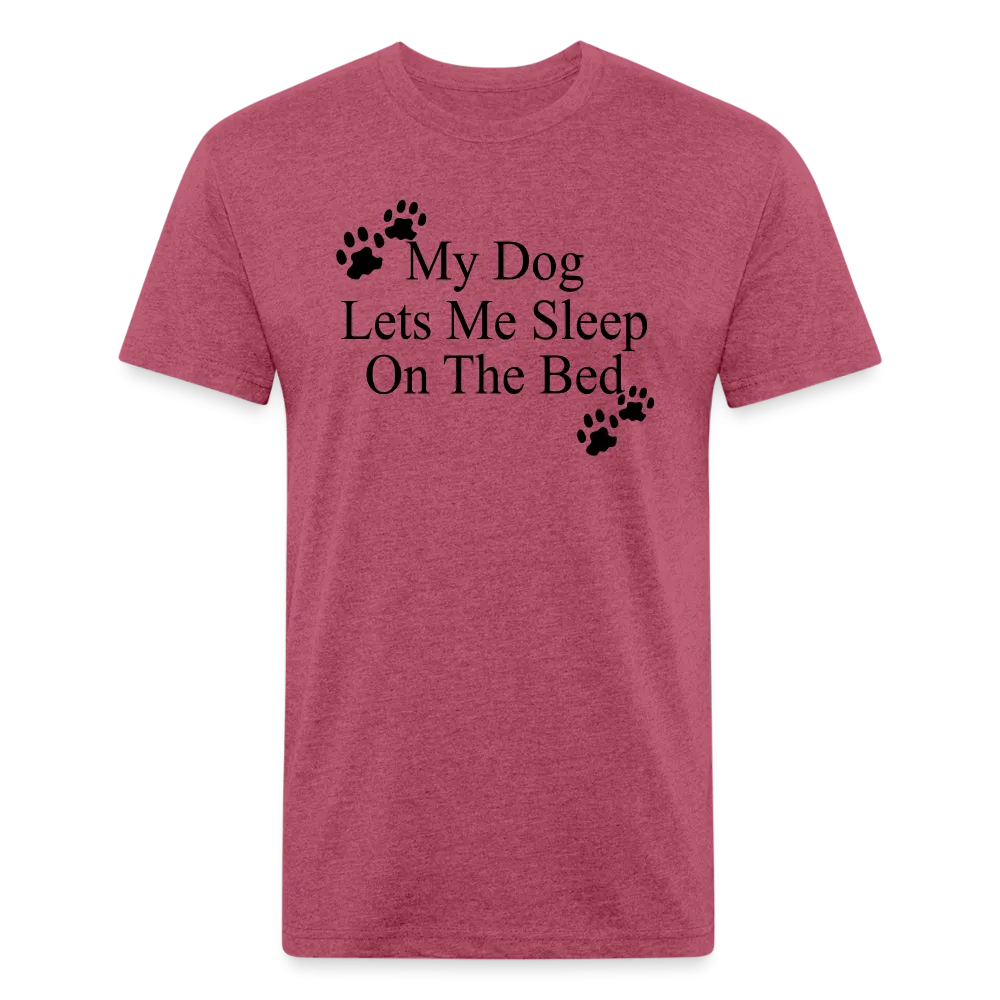Fitted Cotton/Poly T-Shirt by Next Level