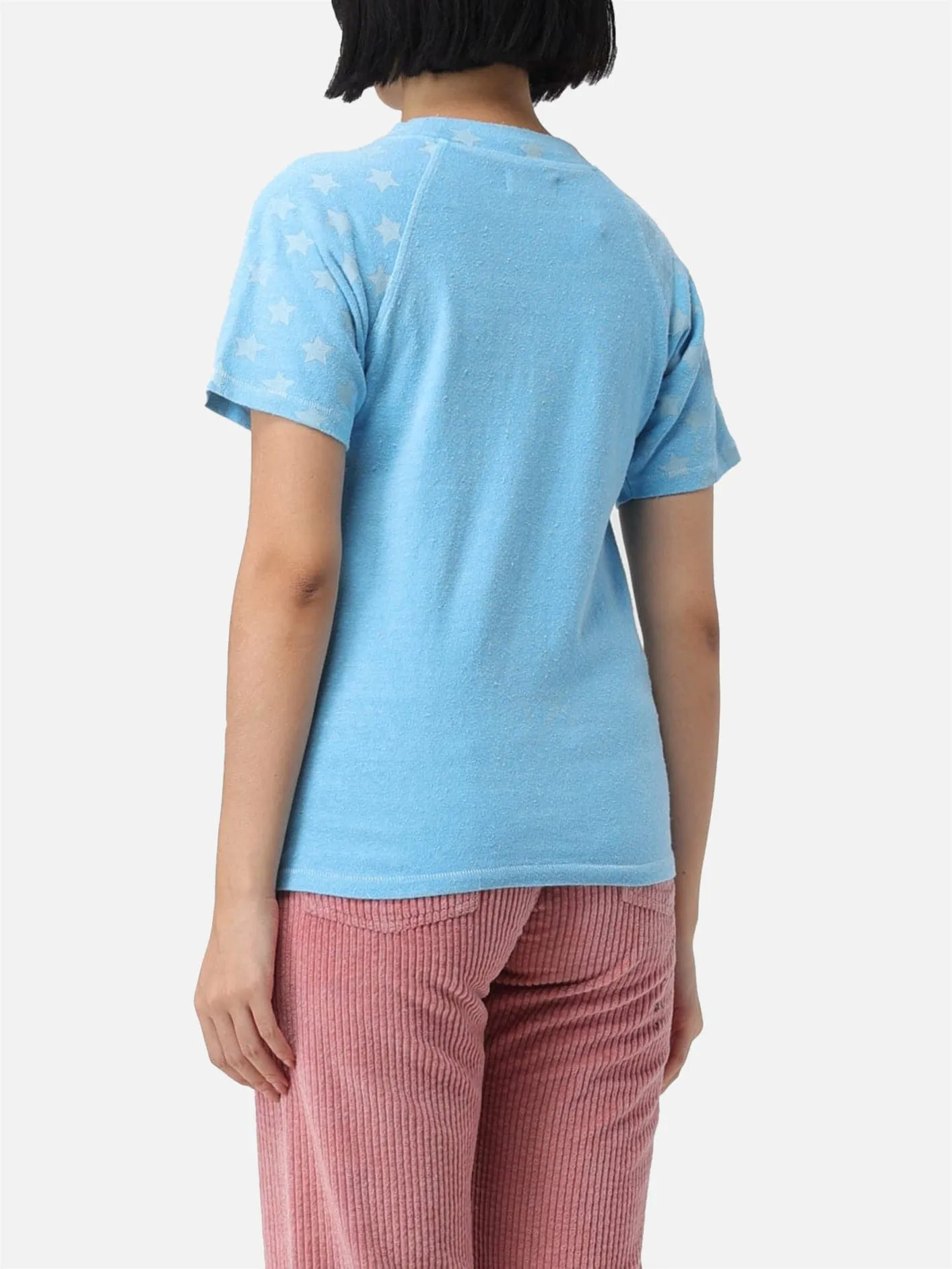Fitted Raglan T-Shirt - Blue