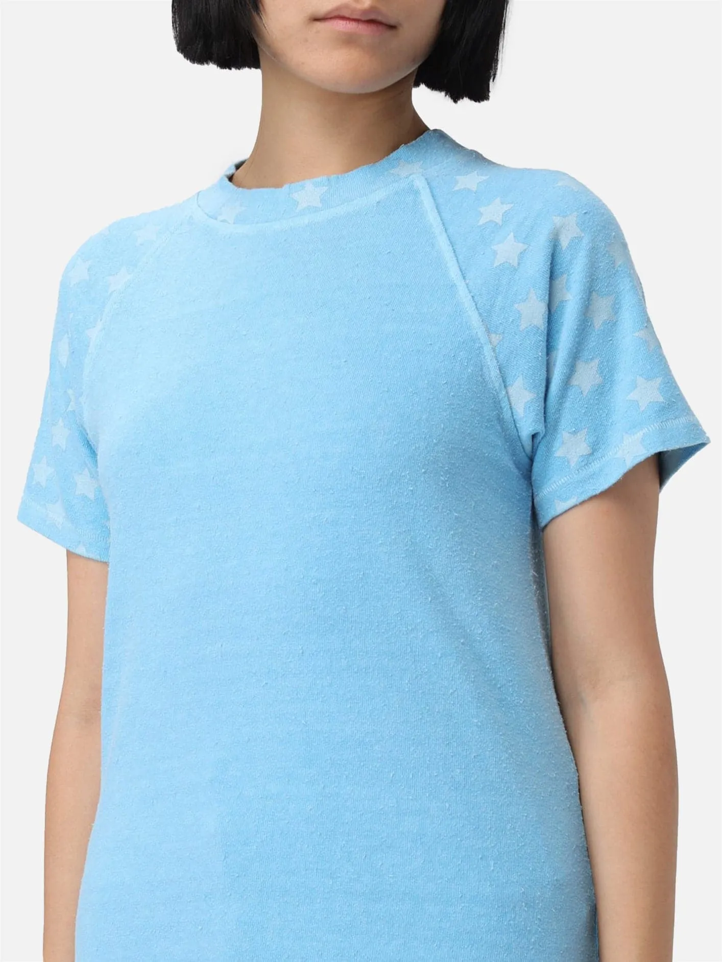 Fitted Raglan T-Shirt - Blue