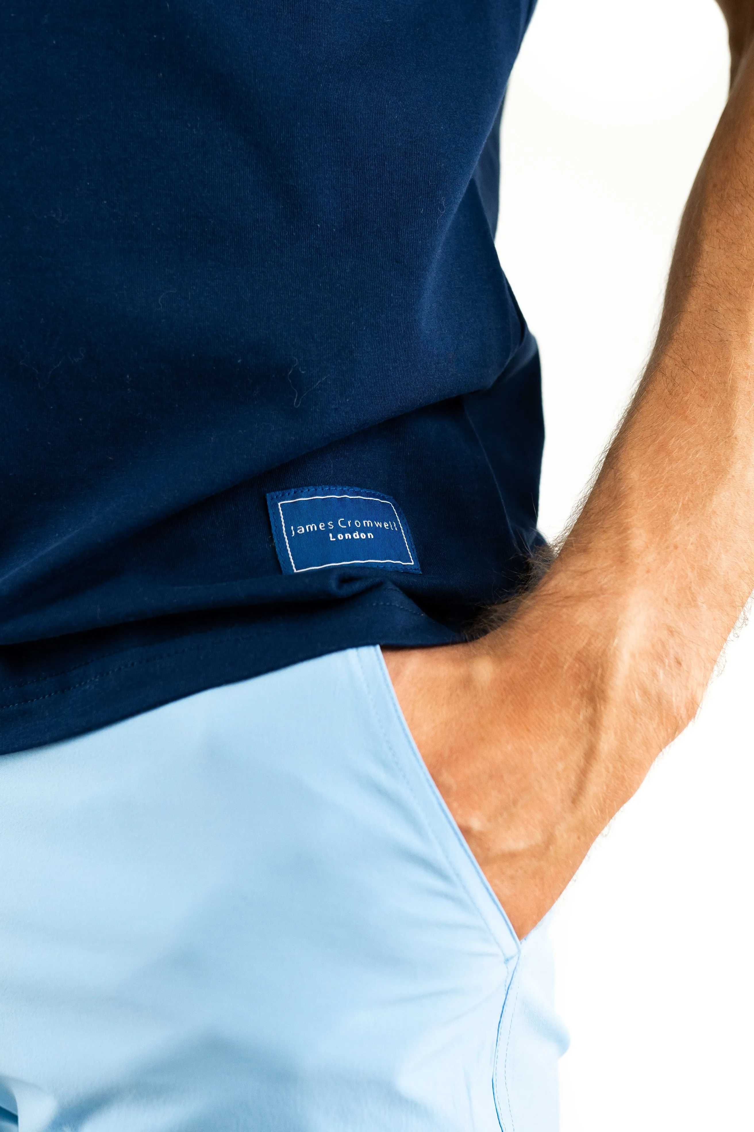 Fitted T-Shirt Navy