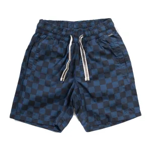 Flagged Wshort - Denim Check