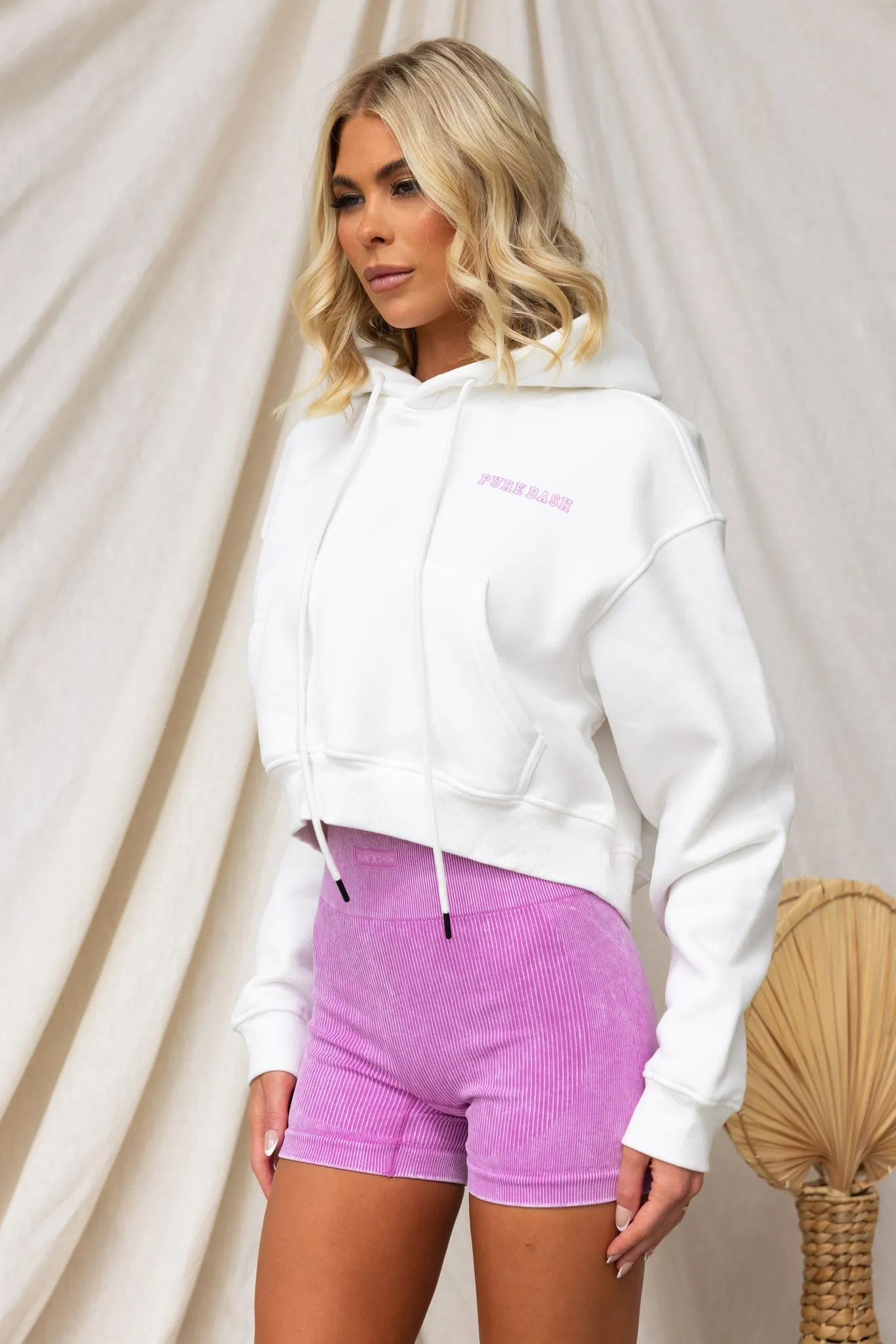 Flex Rib Seamless Shorts - Purple Haze