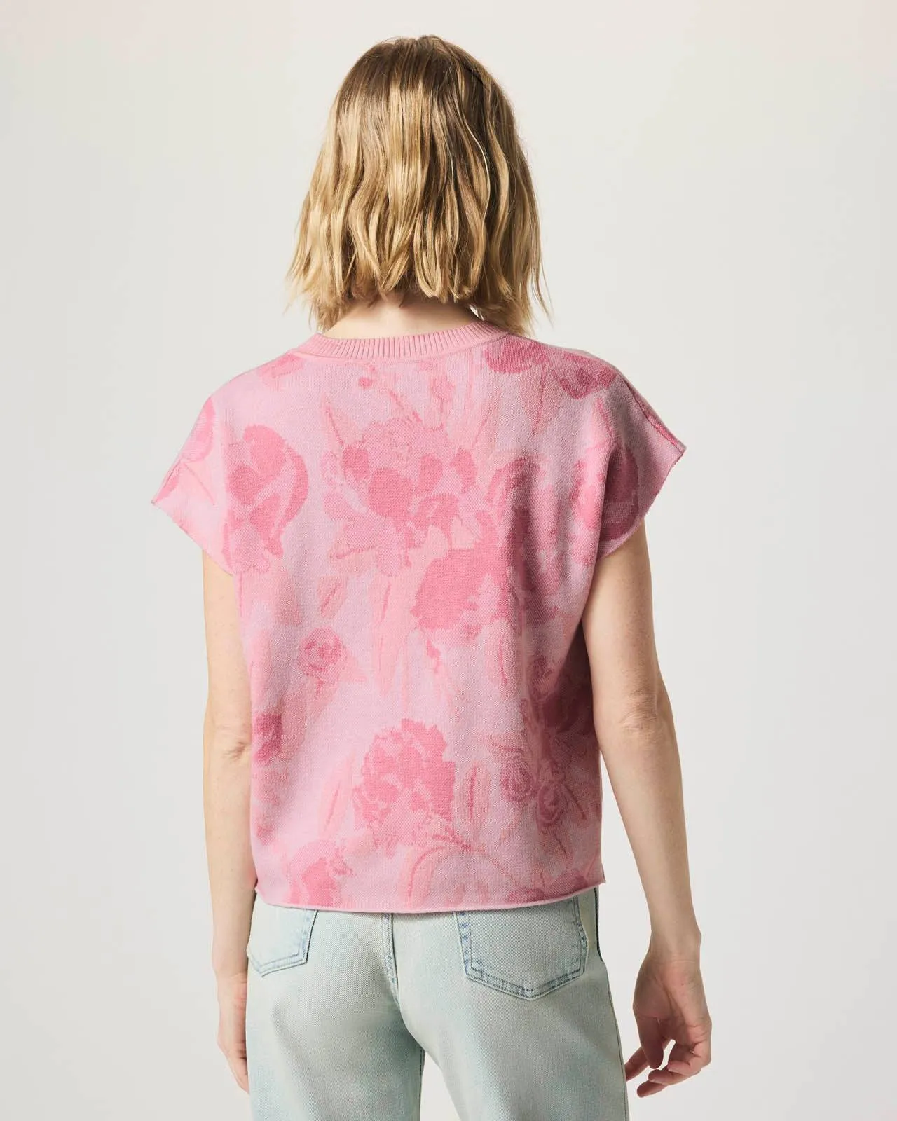 Flora Floral Sweater by Splendid | Pink Floral Multi