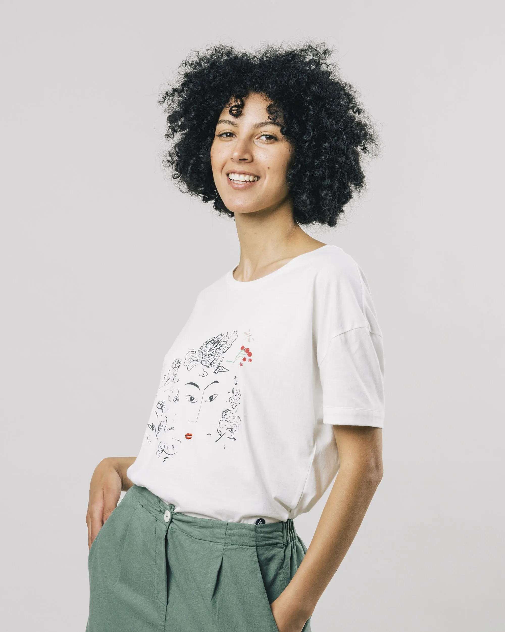 Flower Face T-Shirt