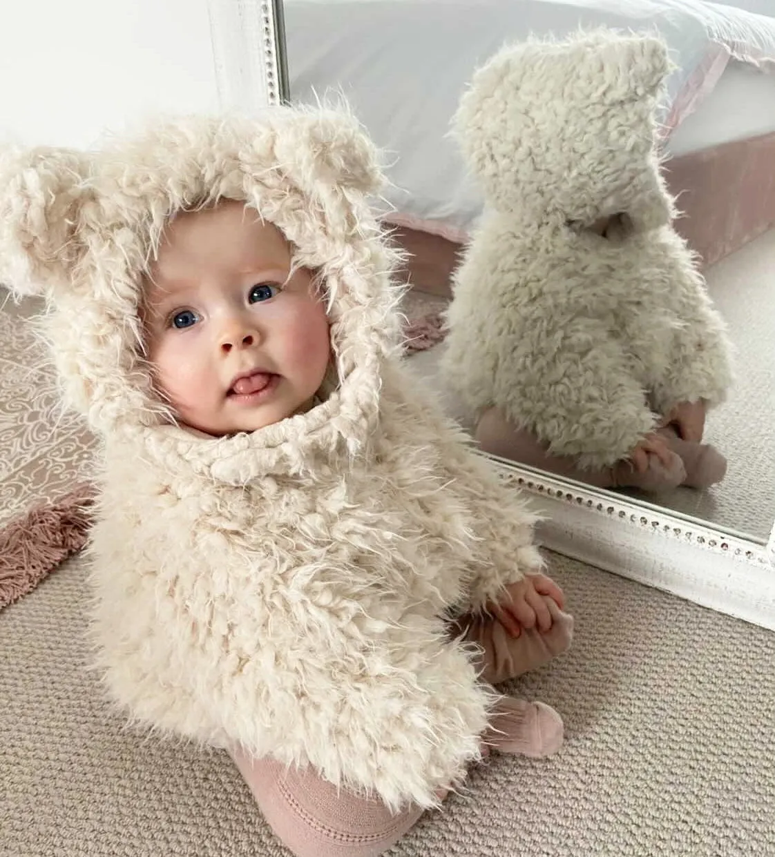 Fluffy Teddy Monbebe Jacket