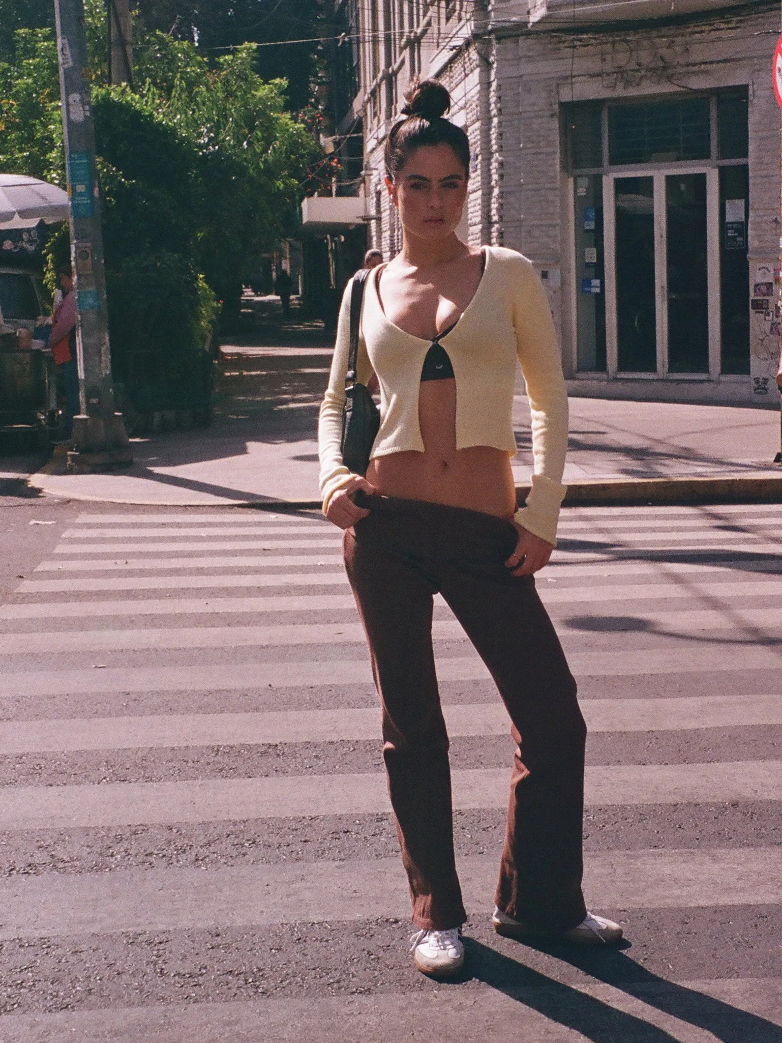 FOLDED LOUNGE PANT - ESPRESSO
