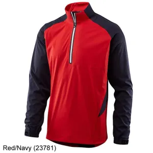 FootJoy FJ HydroKnit Rain Pullover S Red/Navy (23781)-Previous Seaso