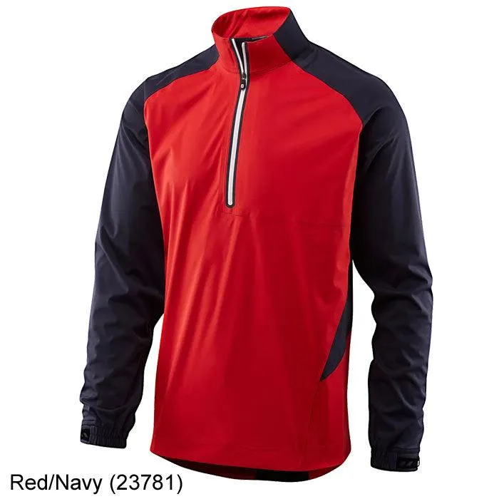 FootJoy FJ HydroKnit Rain Pullover S Red/Navy (23781)-Previous Seaso