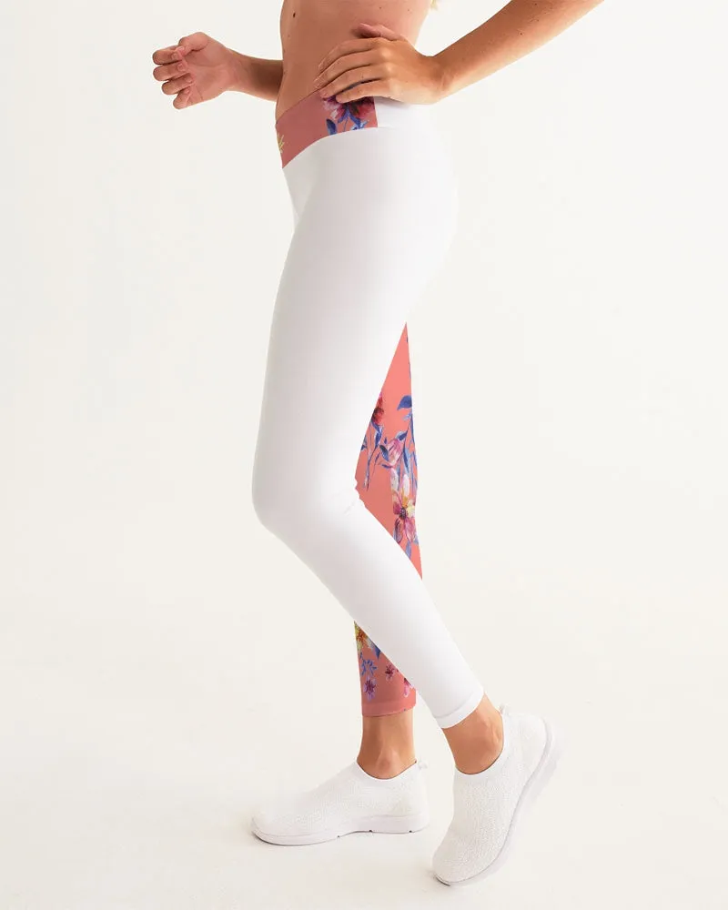 Forbidden Floral  Women's Yoga Pants