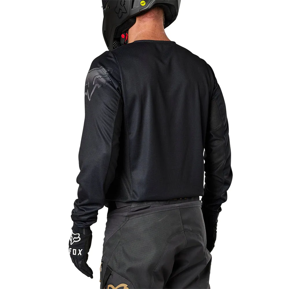 FOX 180 BLACKOUT JERSEY [BLACK/BLACK]
