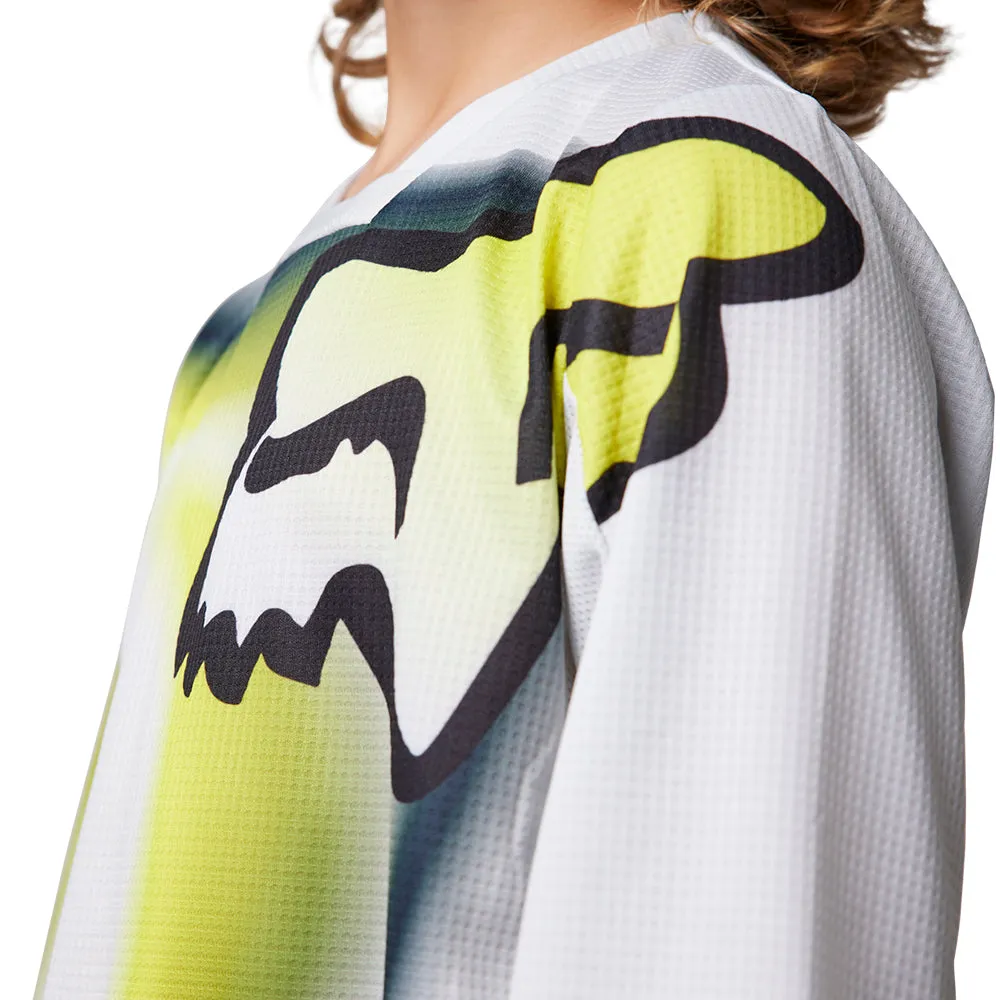 FOX YOUTH 180 TOXSYK JERSEY [FLO YELLOW]