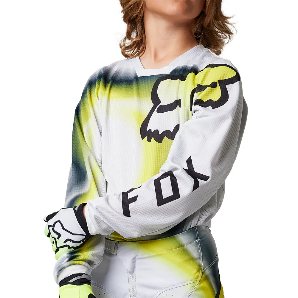 FOX YOUTH 180 TOXSYK JERSEY [FLO YELLOW]