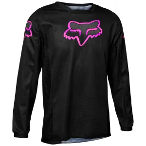 FOX YOUTH GIRLS BLACKOUT JERSEY [BLACK/PINK]