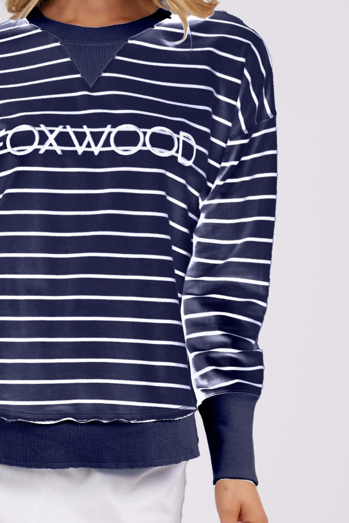 Foxwood Classic Stripe Simplified Crew