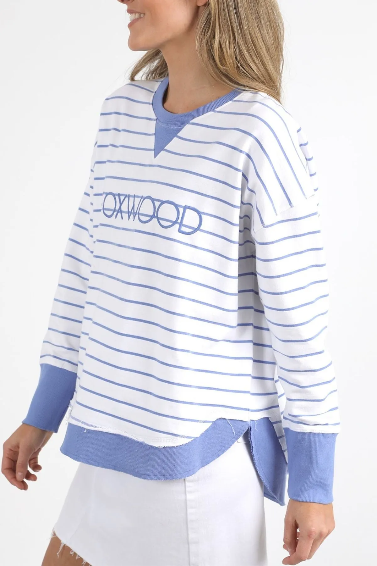 Foxwood Simplified Stripe Crew