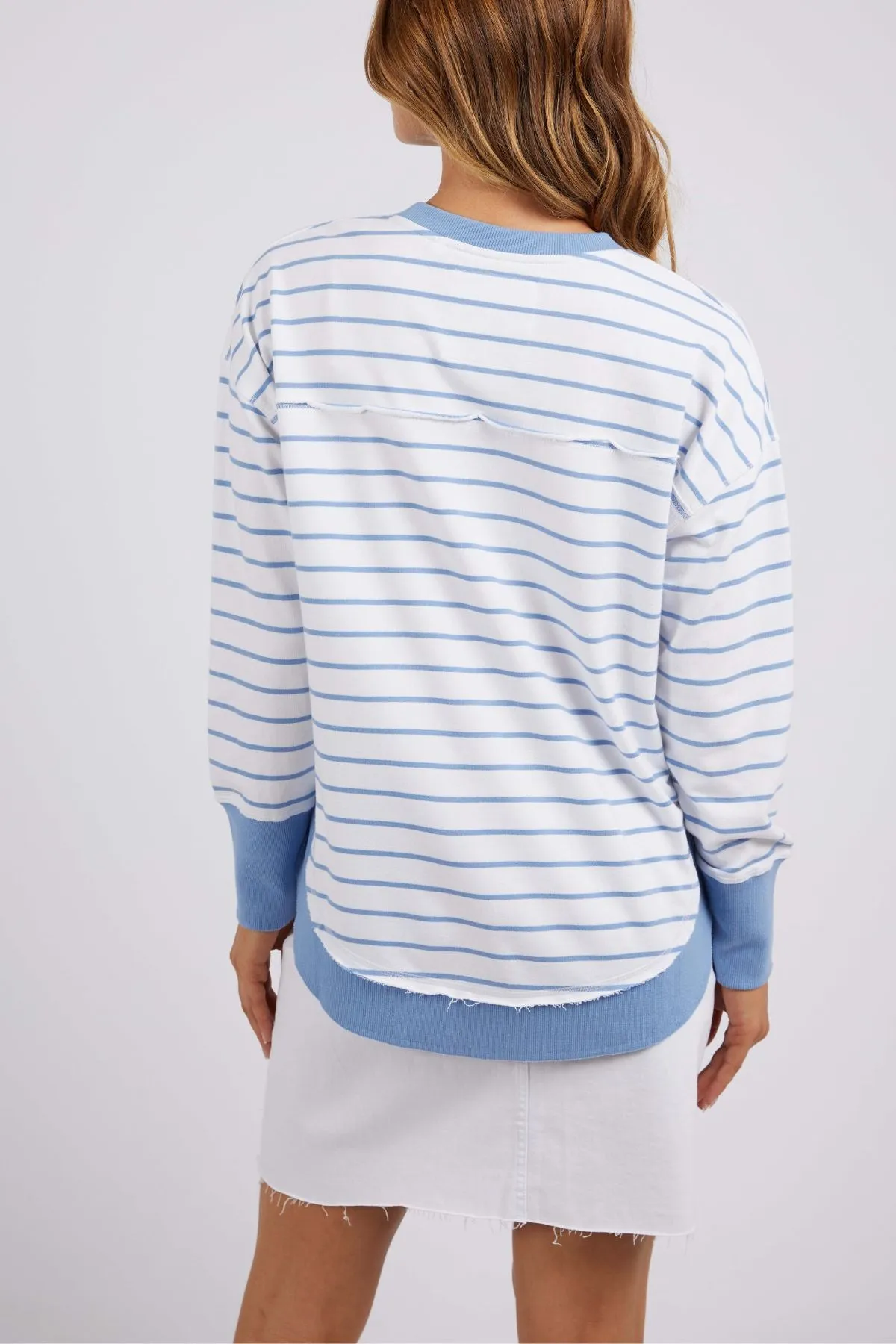 Foxwood Simplified Stripe Crew
