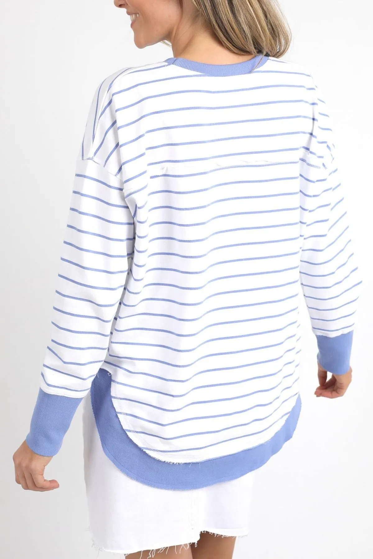 Foxwood Simplified Stripe Crew