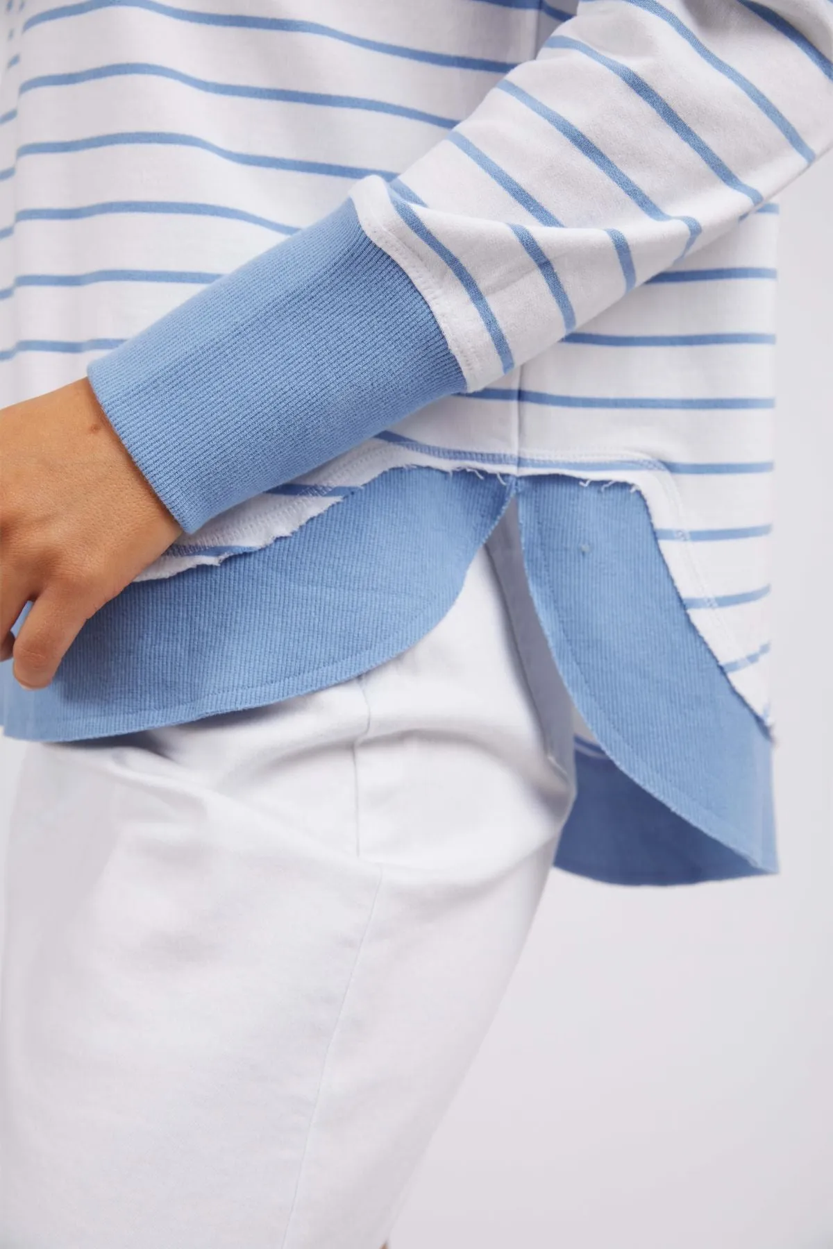 Foxwood Simplified Stripe Crew
