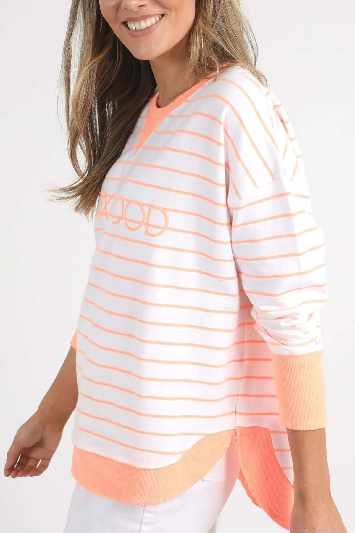Foxwood Simplified Stripe Crew