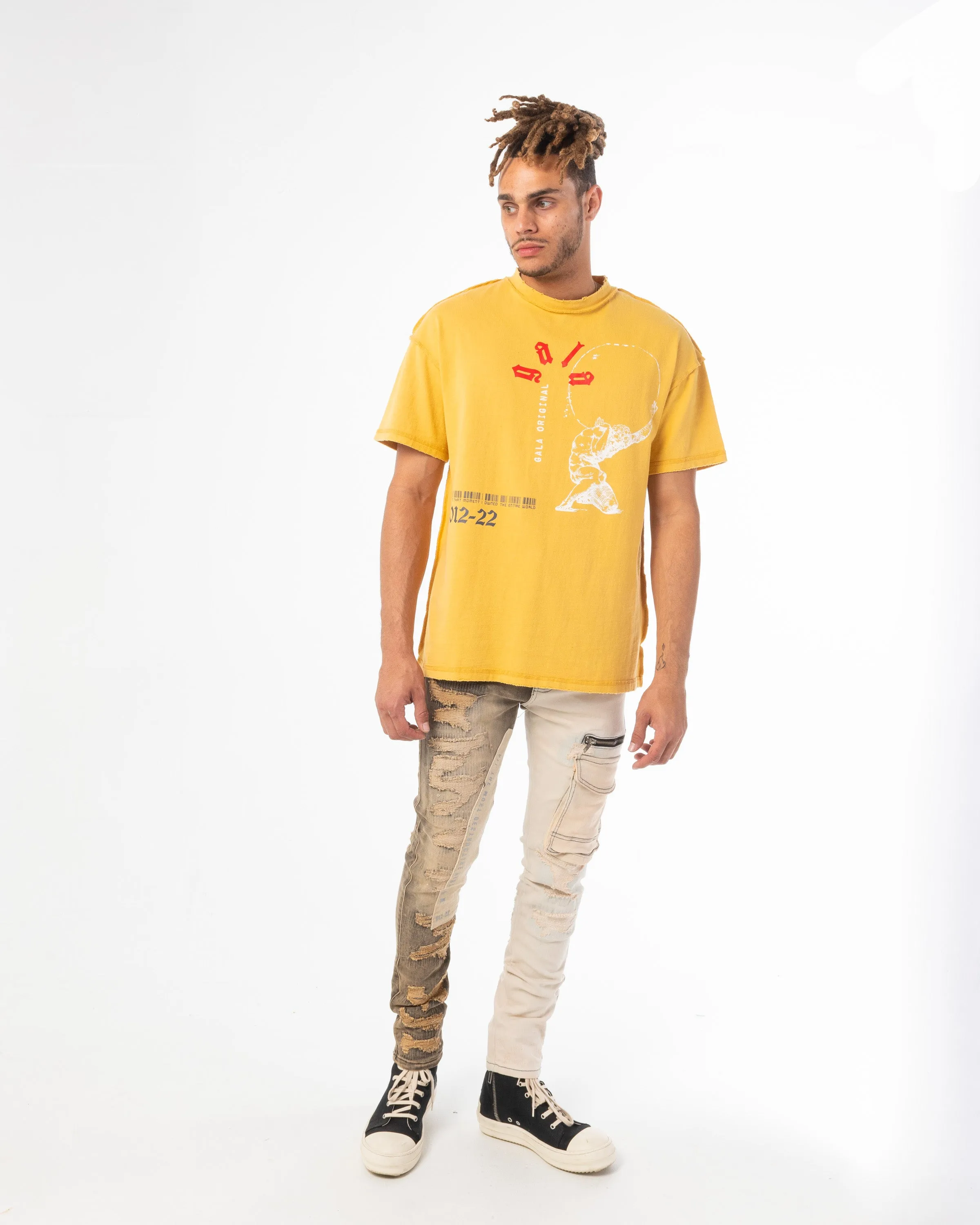 FRAGMENT DENIM (HICKORY/SUN COMBO)