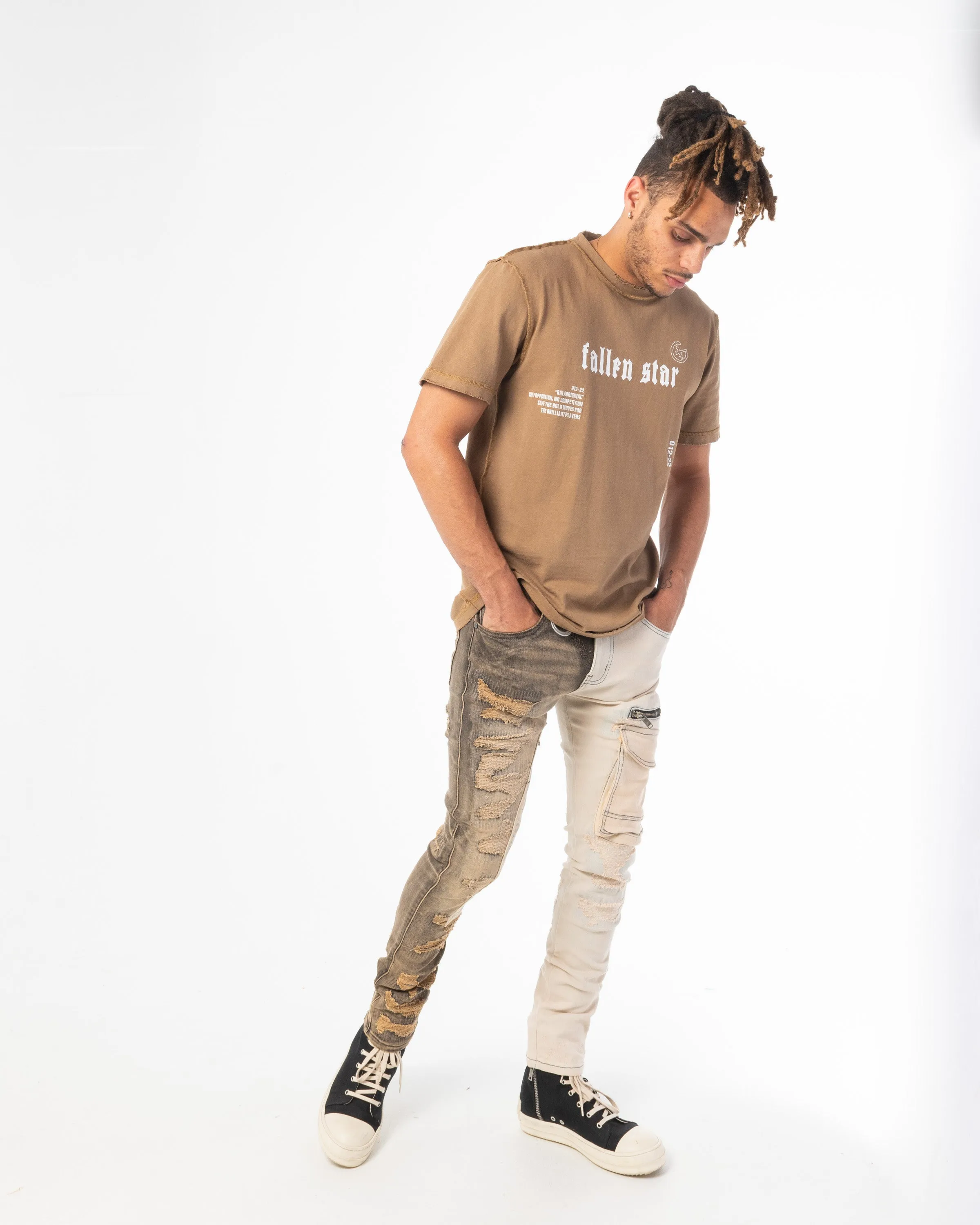 FRAGMENT DENIM (HICKORY/SUN COMBO)