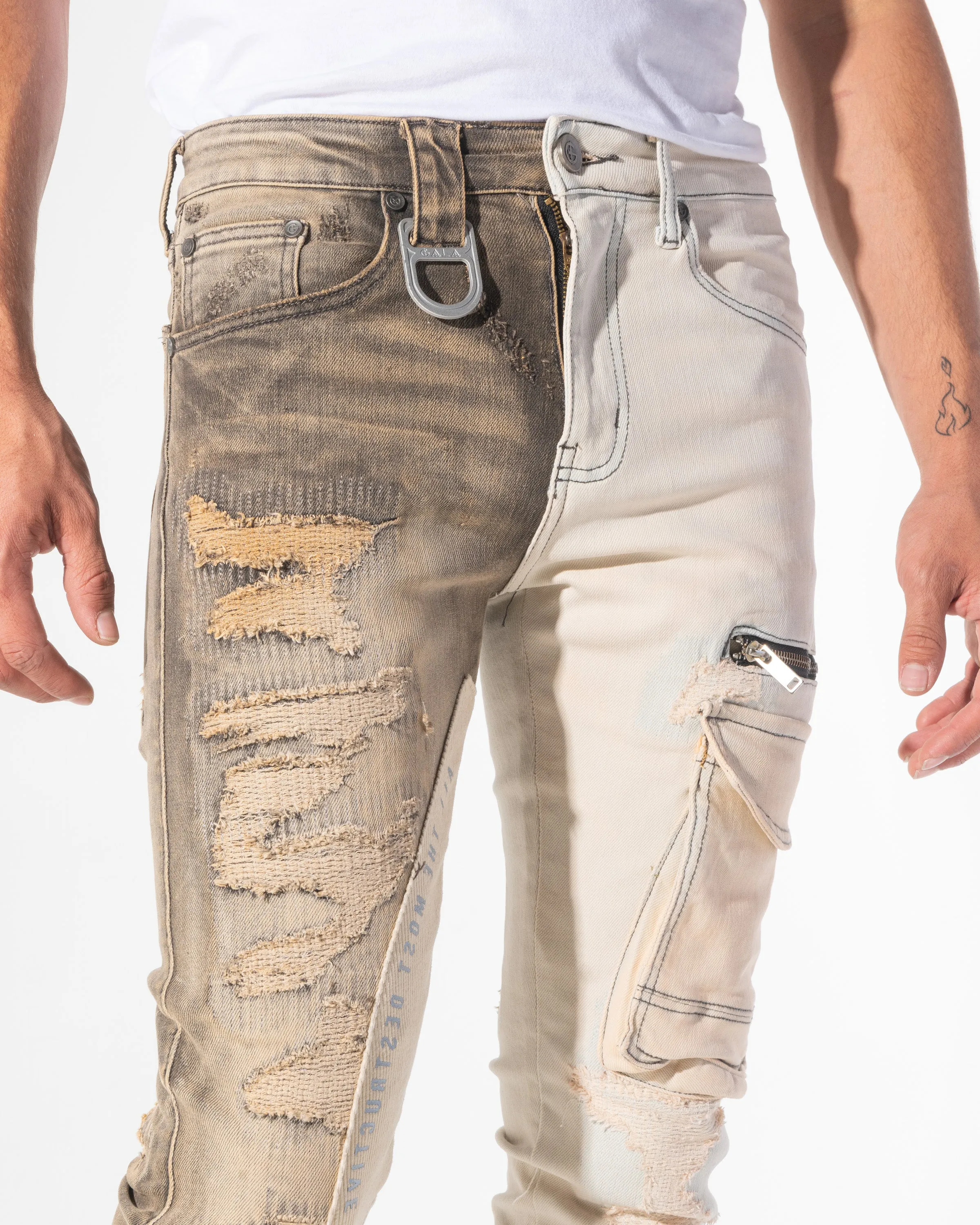 FRAGMENT DENIM (HICKORY/SUN COMBO)
