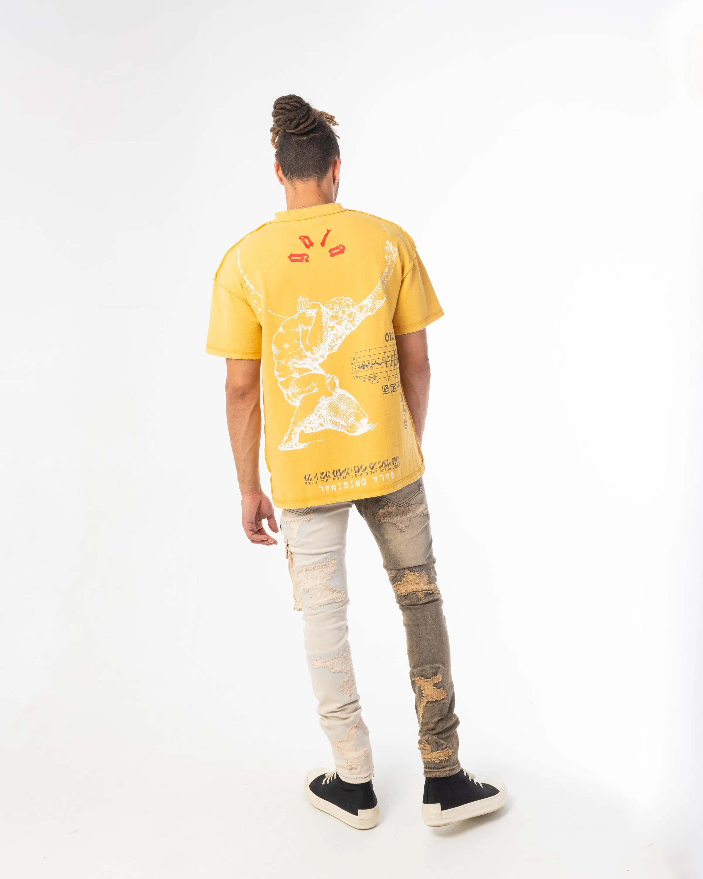 FRAGMENT DENIM (HICKORY/SUN COMBO)