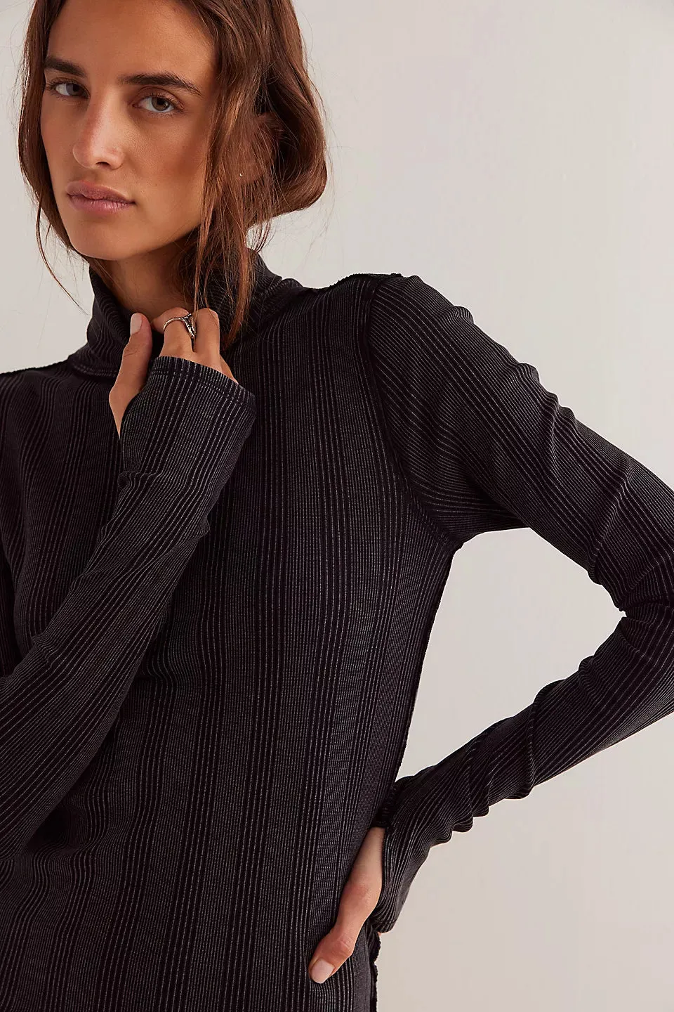 Free People Brynn Turtleneck Tunic