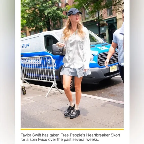 FREE PEOPLE Heartbreaker Skort