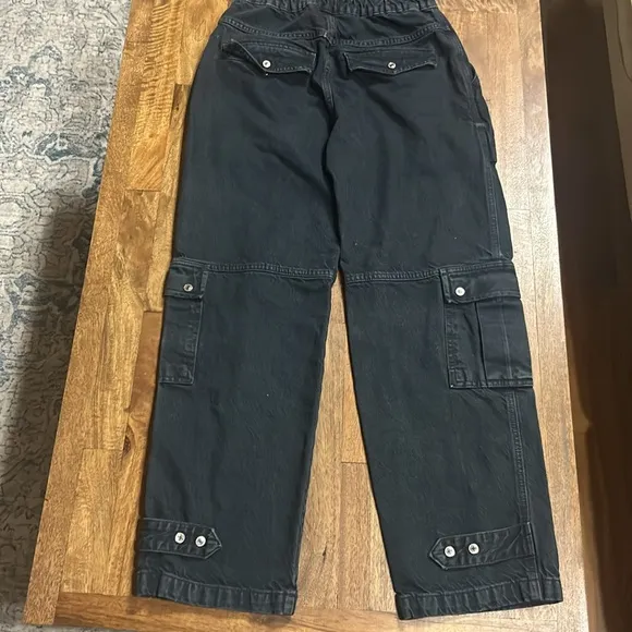 Free People We The Free Marx Slouchy Cargo Jeans Sz 25