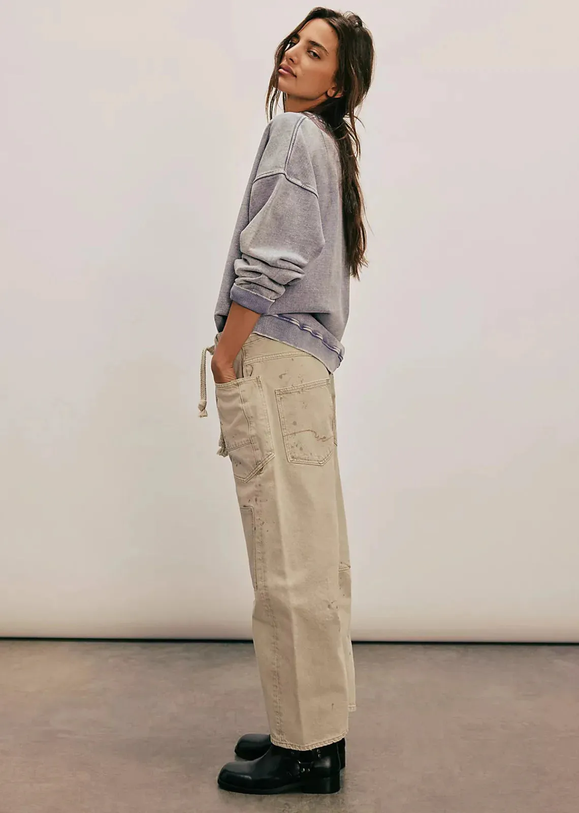 FREE PEOPLE- WOMEN'S MOXIE LOW SLUNG JEANS