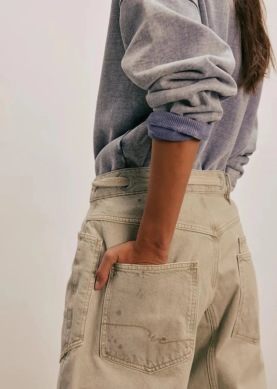 FREE PEOPLE- WOMEN'S MOXIE LOW SLUNG JEANS