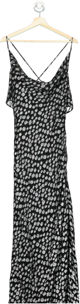 Friends Like These Black and White Maxi Dress UK 8