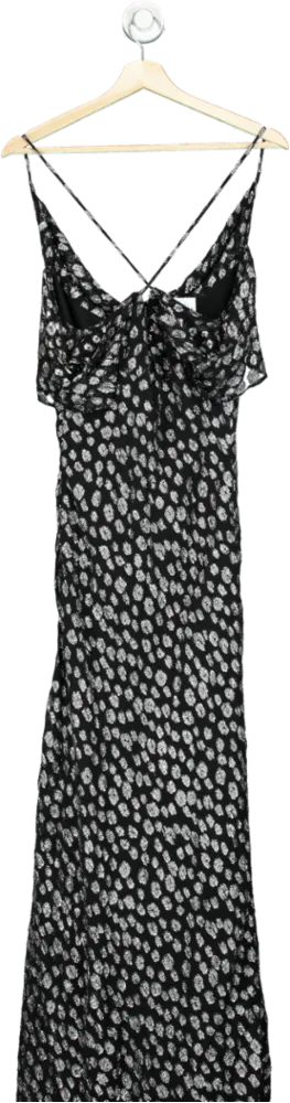 Friends Like These Black and White Maxi Dress UK 8