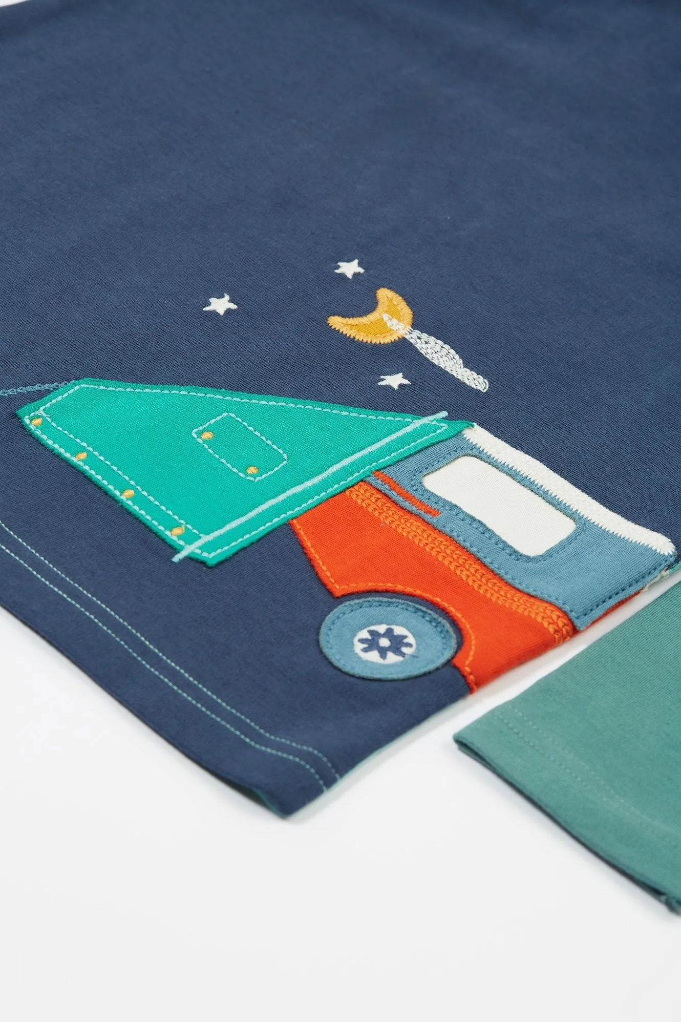 Frugi Albert Wrap Around Top 4X4 Camper