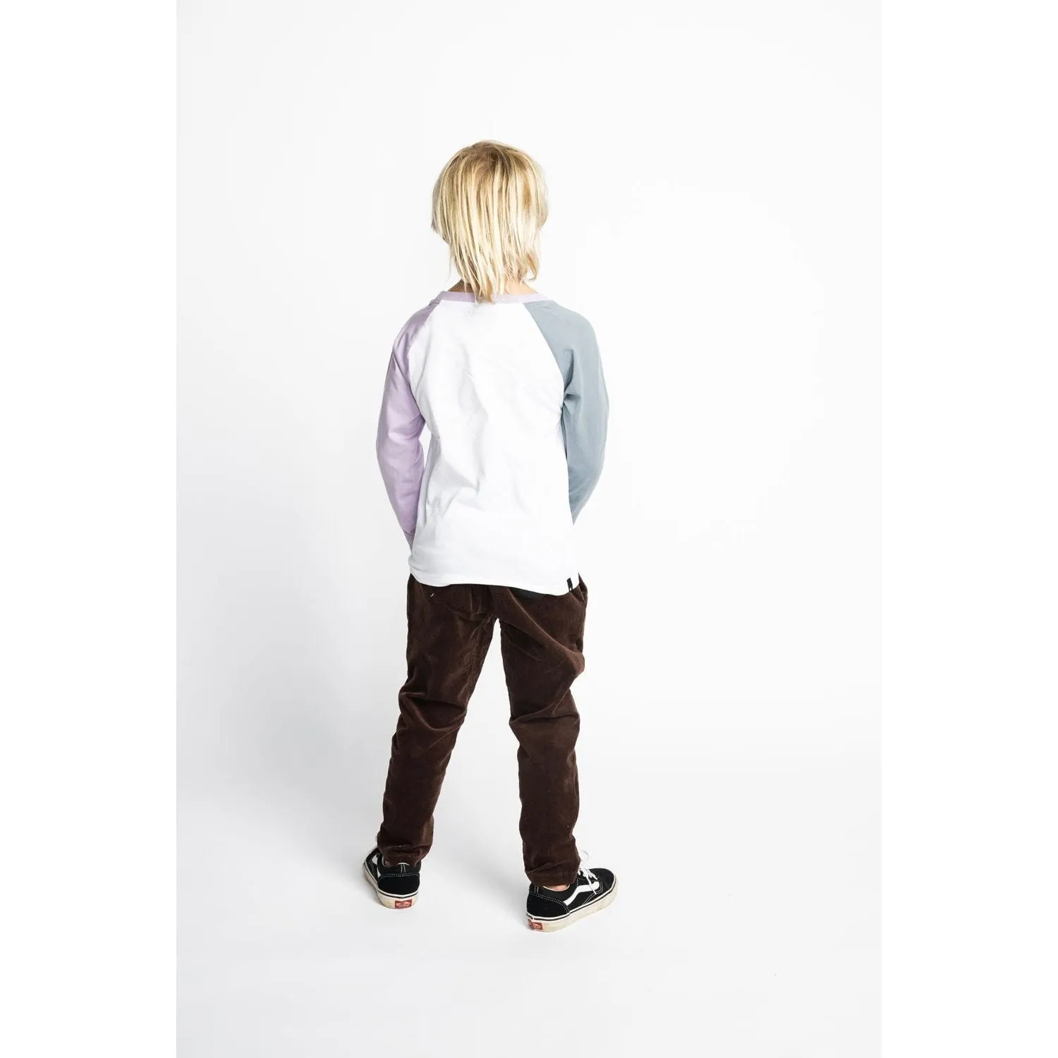Garden Ls Tee - White/Lilac